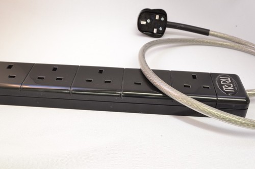MCRU 6-FACH RHODINIERTER NETZBLOCK | LAPP KABEL | 2 METER LANG - Bild 3 von 4