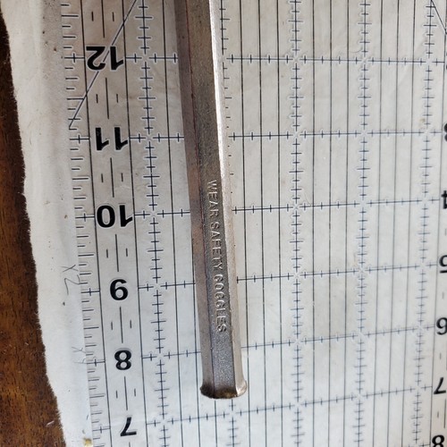 Vintage New Britian Extra Long Tapered Alignment Punch USA 968 - Imagen 5 de 8