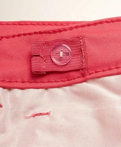 Real Love Girls Super Stretch & soft Twill summer Shorts Size 12 color coral - Picture 3 of 8
