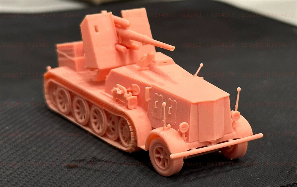 3d Printed 1/72 88 self-propelled artillery Unpainted Kit | eBay