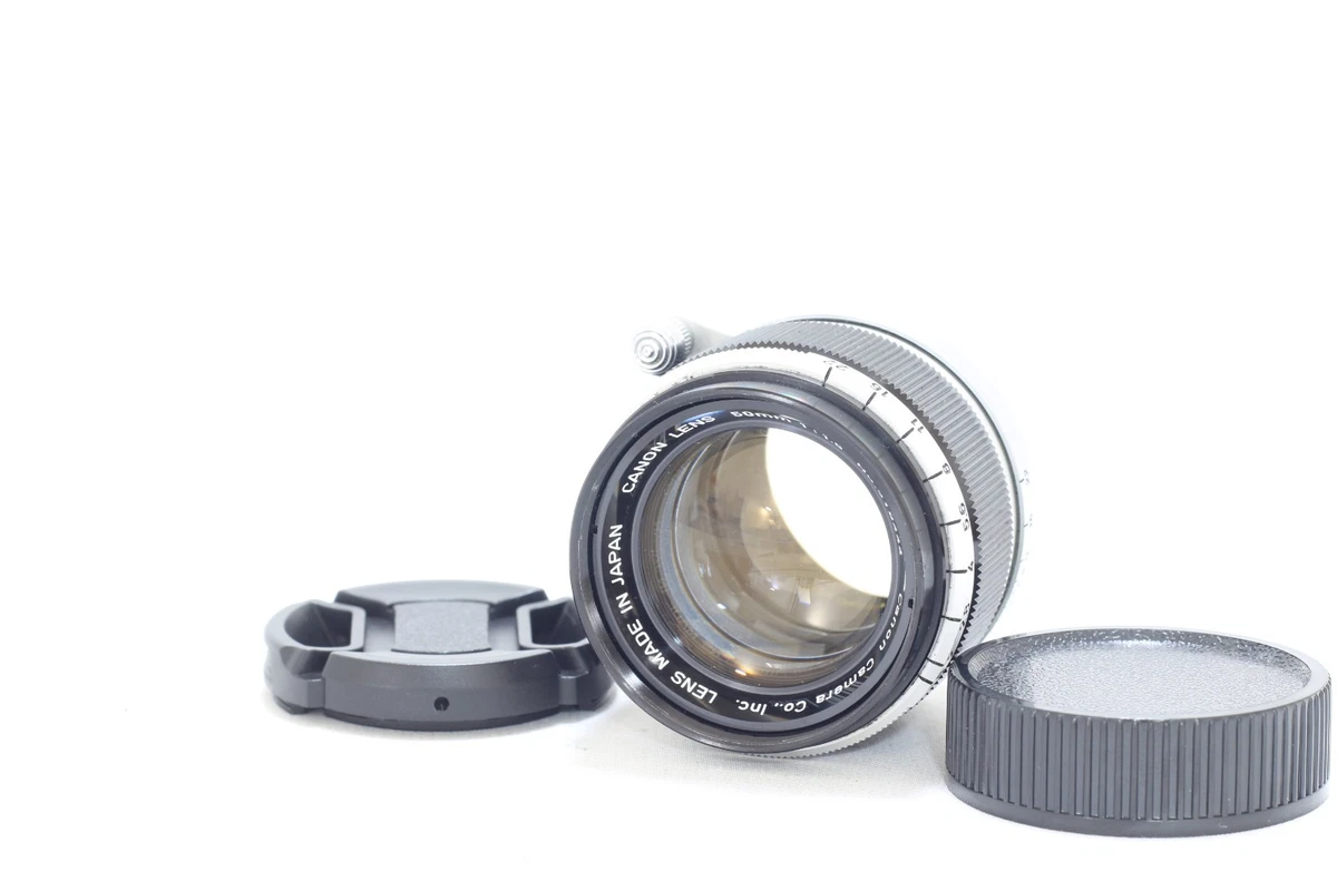 超希少な優良品　Canon 50mm f/1.8 Lens LTM ★L39 マウント 50mm Focal f/1.8 L39 Mount Camera Lenses for sale | eBay