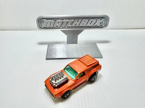 Vintage 1975 Matchbox Superfast Vantastic No.34 Orange England Good Condition
