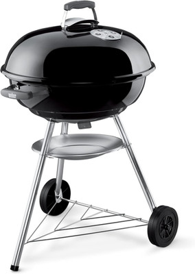 Weber Jumbo Joe Premium 22-Inch Charcoal Grill - Portable Black BBQ