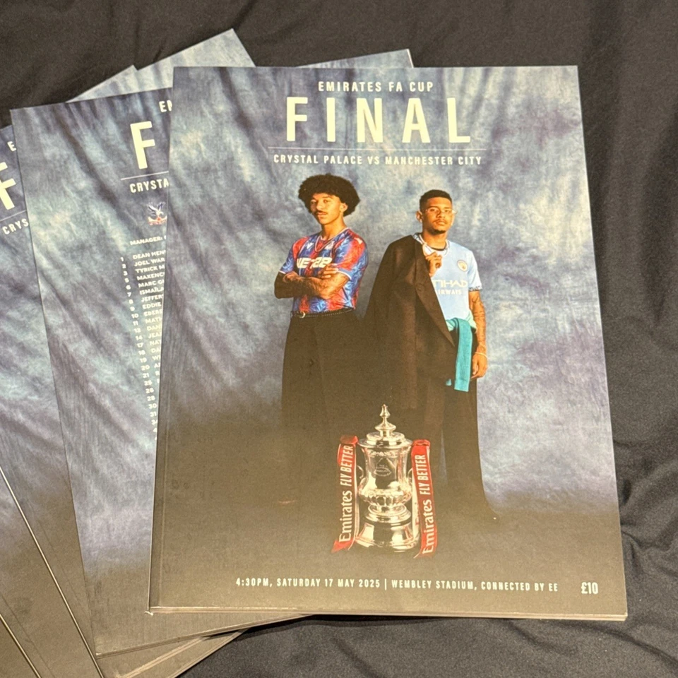 Crystal Palace vs Manchester City FA Cup Final Official Programme 17/05/25 - Image 2 of 2