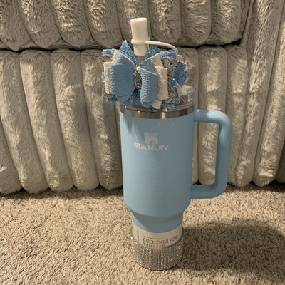 Stanley 2024 Winter Wonderland POWDER BLUE CRUSH 40oz Tumbler With Accessories