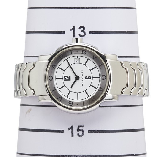 BVLGARI Solo tempo Watches ST29S Quartz white dial Women 【Used】 - Picture 8 of 8