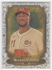 #303 Hunter Greene 2024 Topps Allen & Ginter Silver Foil Filigree Cincinnati