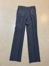 NWT VTG HighLand Red Kap Men's Uniform Trousers Pant Gray Polyester Sz 34