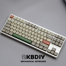 KBDiy KOA Profile PBT Keycaps 139 Keys Korean English Custom MX Mechanical ANSI