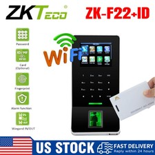 ZKTeco WiFi ZK-F22 ID Biometric Fingerprint TCP/IP Door Access Time Attendance