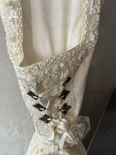Hochzeit Dirndl Lang 42 Tramontana Trachtenkleid Farbe Creme Gebraucht