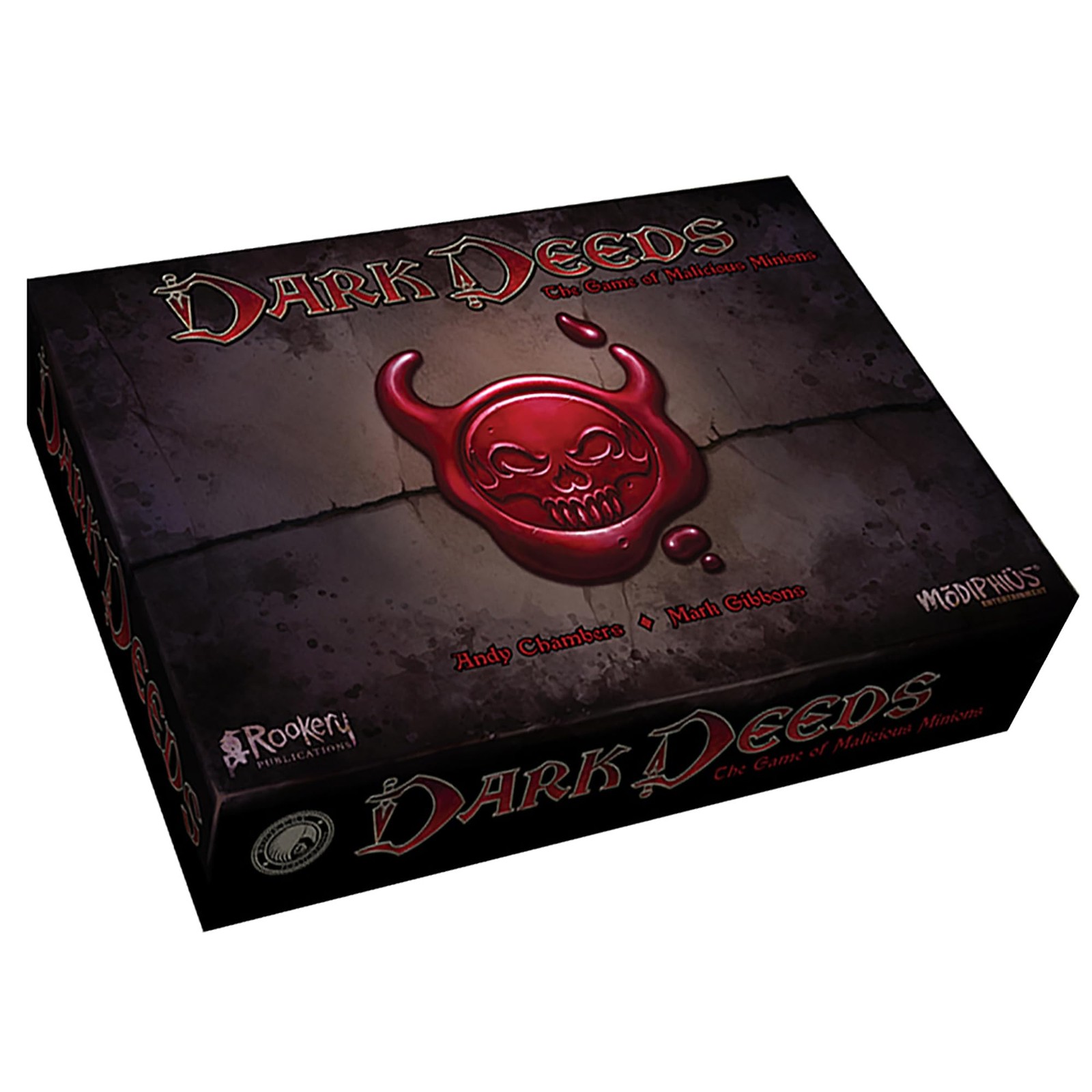 Modiphius Entertainment: Dark Deeds - Strategy Board Game, Darkly Humorous Card