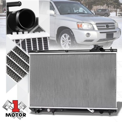 Factory Style Full Aluminum Core Cooling Radiator For 04-07 Toyota Highlander V6