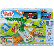 FISHER PRICE HRC47 THOMAS PISTA CENTRO SMISTAMENTO CRANKY