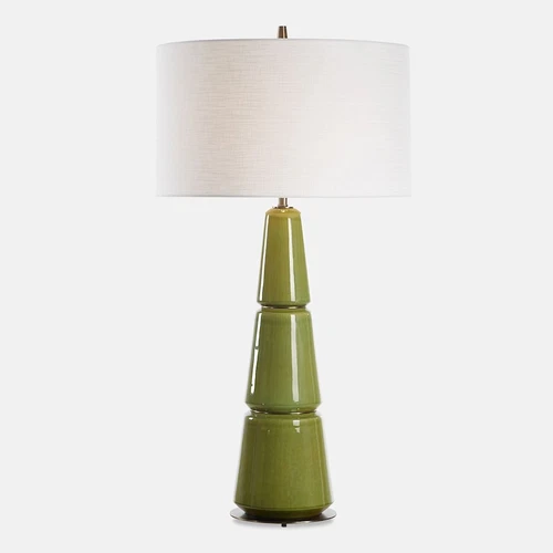Uttermost Mendell 1 Light Moss Green Table Lamp - 30502 - Picture 1 of 1