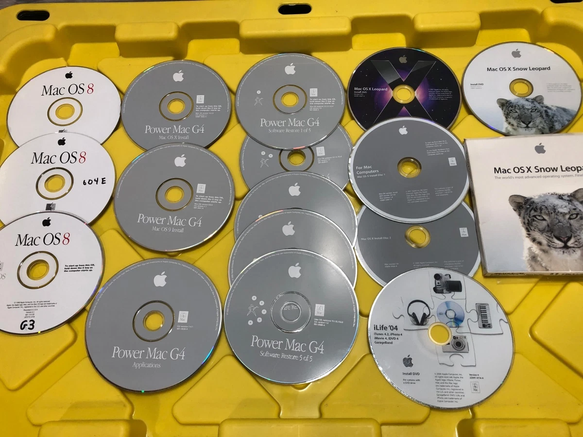 Mac Os X Install Disc for sale - eBay