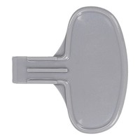 Bluparts - Kompatibel 10107392 TüRgriff Grau Passend FüR Hoover 40000967