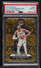 2023 Mosaic City Edition Fast Break Gold Prizm 1/10 Victor Wembanyama PSA 8 1o2