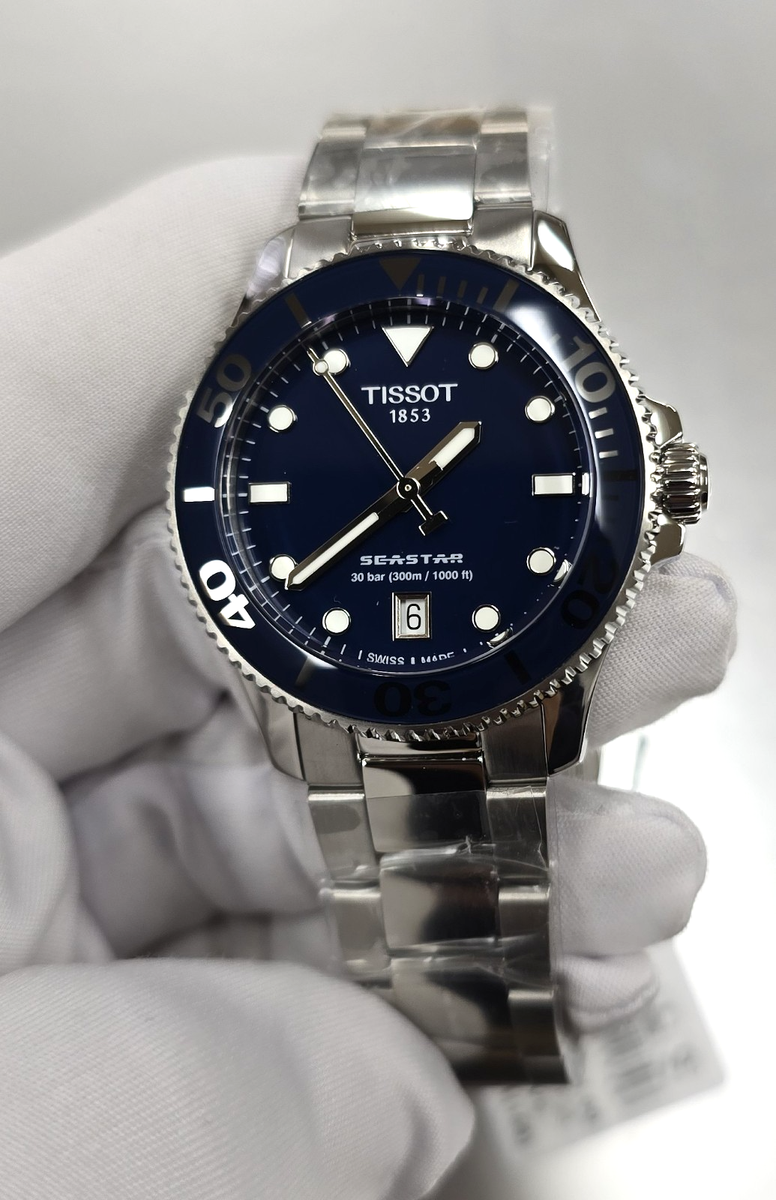 Tissot Seaster 1000 Unisex 36 mm Blue dial Watch T120.210.11