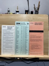 Vintage IBM Operating System/360 Reference Da...