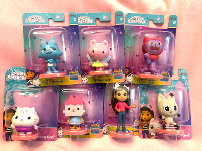 Gabby出品　まとめて15個 Gabby's Dollhouse Mini Figures Set of 7 NEW Gabby Kitty Fairy DJ