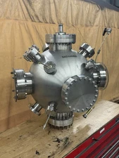 Kurt J. Lesker UHV Stainless Vacuum Chamber Sphere Ø45cm –  As-Is