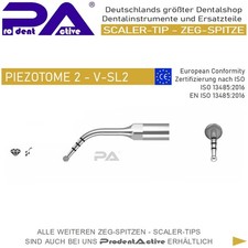 Scaler Tip - ZEG-Spitze Bone V-SL2 - geeignet für SATELEC® Scaler Piezotome 2 ²