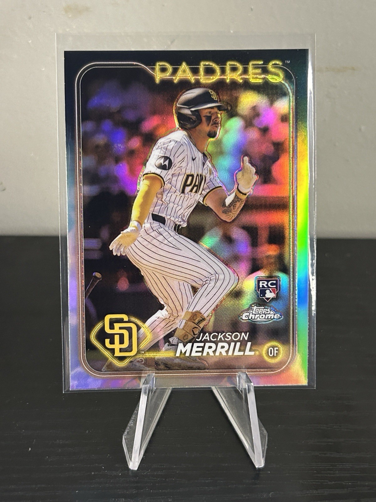 2024 Topps Chrome - Jackson Merrill #207 Refractor (RC)