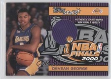 2000-01 Topps Stars Game Jersey Devean George #TSR11A 0p5