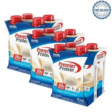 Premier Protein Shake, Vanilla, 30g Protein, 11 fl oz, 12 Ct