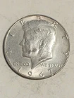 1967 Kennedy 50c Coin (1) , 40% Silver, Circulated, Free Shipping