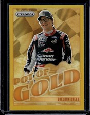 2025 Panini Prizm NASCAR Racing Pot of Gold #22 Sheldon Creed Gold Prizm #02/10