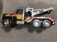 2000 Nylint Tow Truck Hard Hat Construction Toy Used Clean.