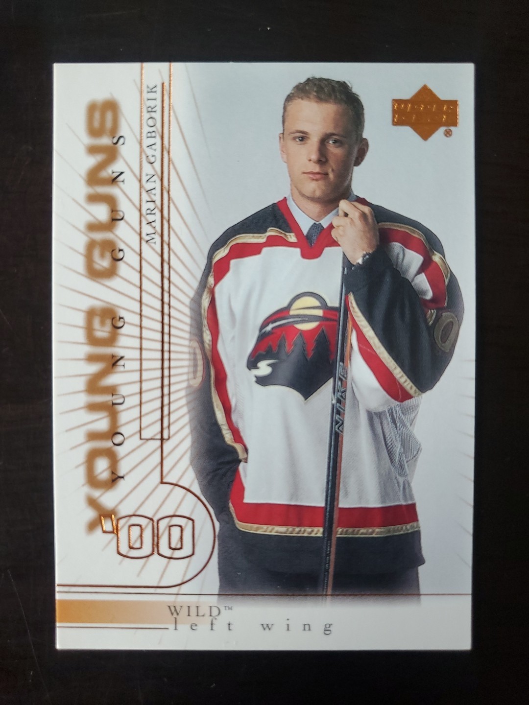 Marian Gaborik 2000-2001 Upper Deck #229 Young Guns Rookie 