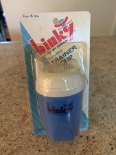 Vintage Binky Brand Sippy Cup Easy-Grip Trainer "Better By Design" Toddler 90  s