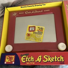 Ohio Art Classic Etch A Sketch Magic Screen Vintage