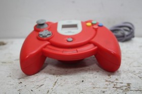 Sega DREAMCAST astro pad controller RED with memory card AND RUMBLE PACK