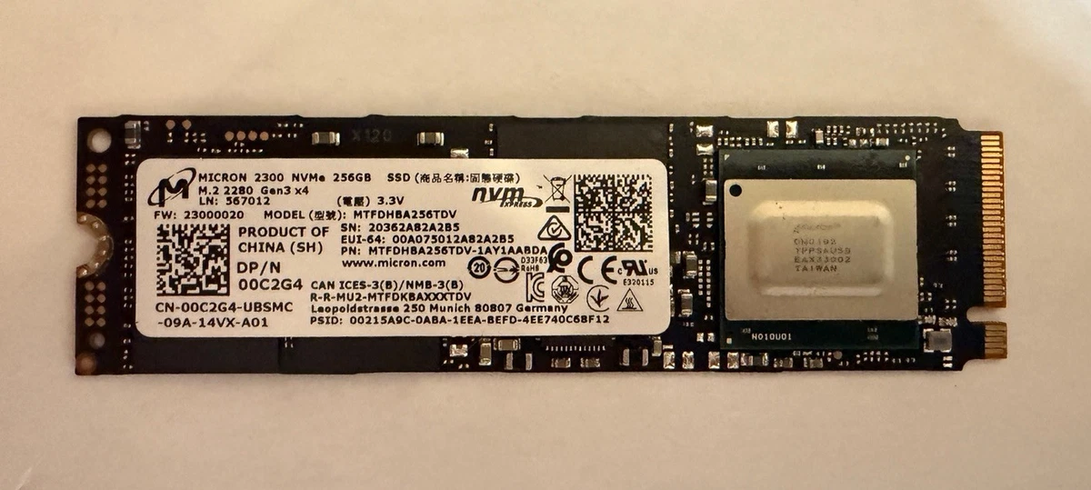Micron Solid State Drives M.2 Interface Just Listed 2026