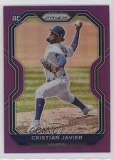 2021 Panini Prizm Tier III Purple Prizm Cristian Javier #249 11ur
