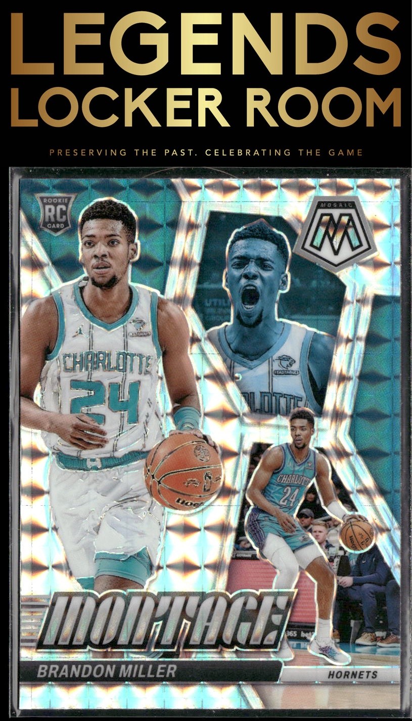 2023-24 Panini Mosaic #12 Brandon Miller Montage Mosaic