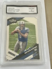 SCORE 2009 Score Matt Stafford Lions Rookie Card #371 1st Graded 10 Gem Mint?. rookie card picture