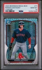 Roman Anthony  2023 Bowman Mega Box Chrome Prospects #71 PSA 10 GEM MINT