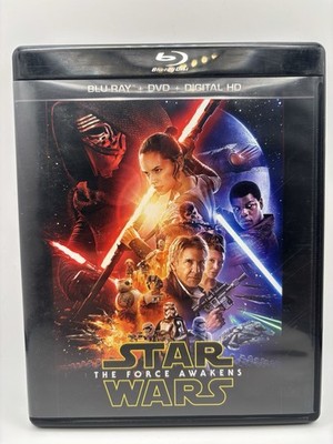 Star Wars: Episode VII: the Force Awakens (Blu-ray + Dvd ,2015)