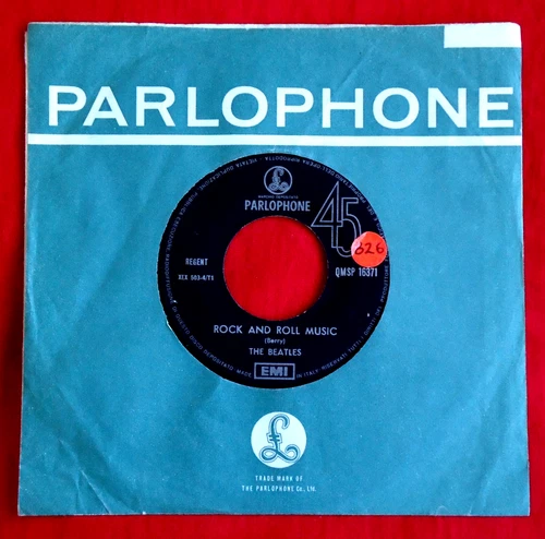 New ListingTHE BEATLES - ROCK AND ROLL MUSIC - T1/T1 ITALY 1964 1st PRESS 7" VINYL VG+/VG