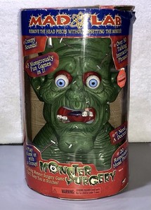 Mad Lab Monster Surgery Frankenstein 2002 MGA Talking Monster Game - WORKS