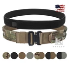 KRYDEX Tactical Belt 1.75 inch Heavy Duty Belt Rigger Belt Quick Release Nylon