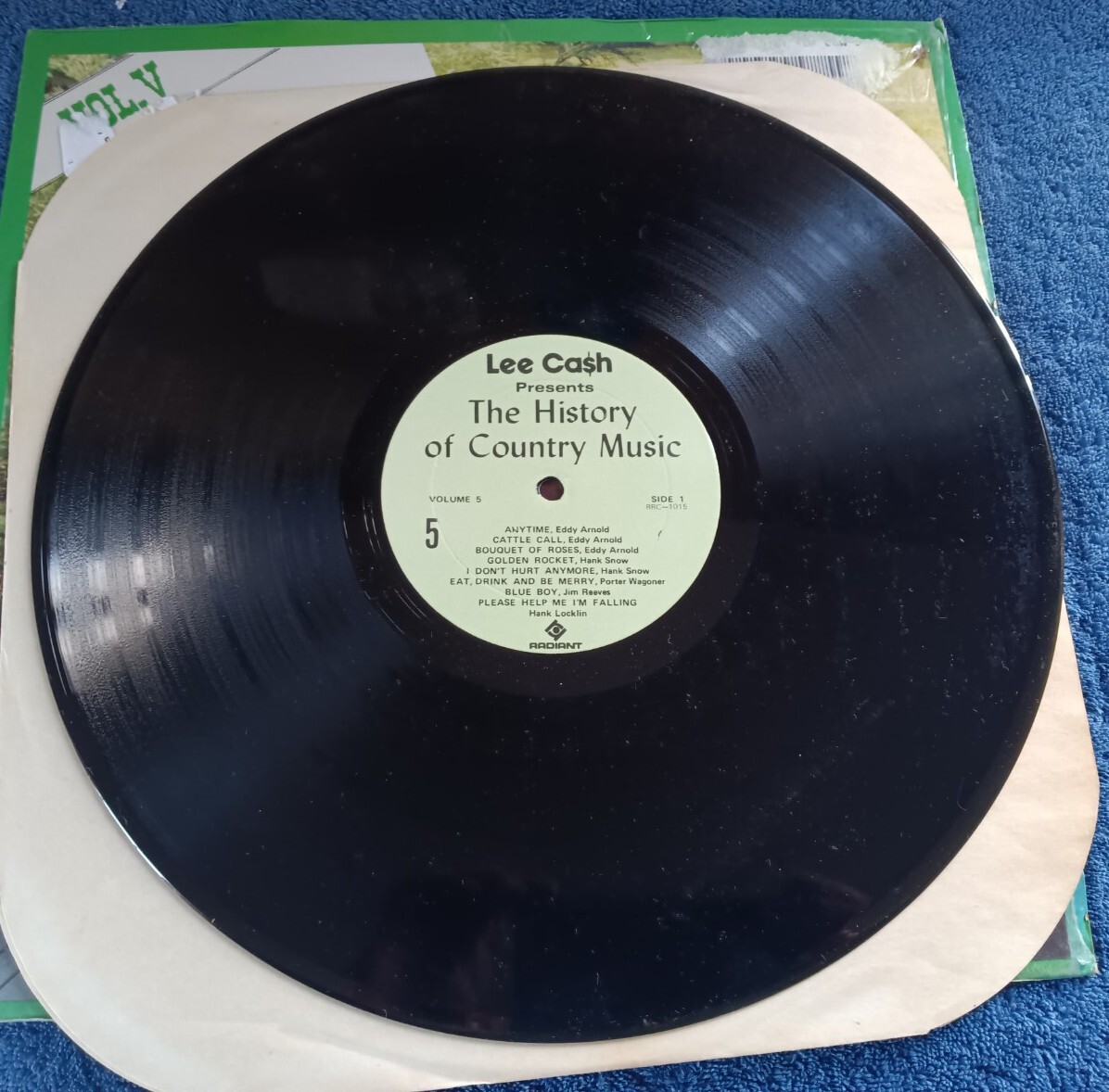 The History of Country Music Vol. V LP Various Artists Radiant Shrink ...