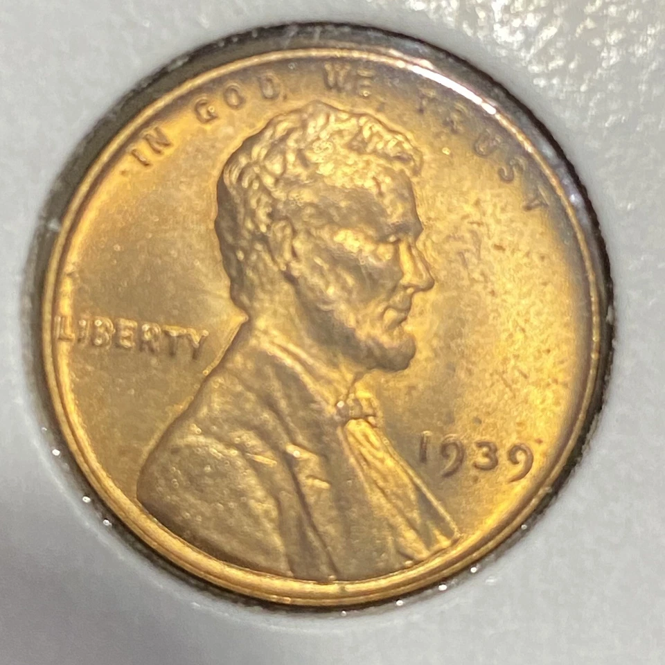 1939  Ddo Lincoln Cent - Image 3 of 4