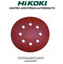 Papier Abrasif Ø 125 Fil 40 Ponceuse Roto Orbitale HIKOKI HITACHI Trousse 10