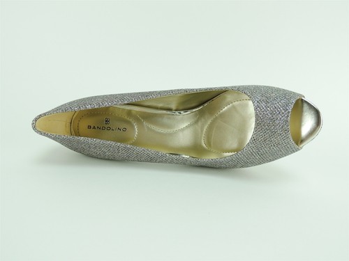 Bandolino Women's Rainna Platform Pumps Gold Size 8 M - Picture 5 of 6